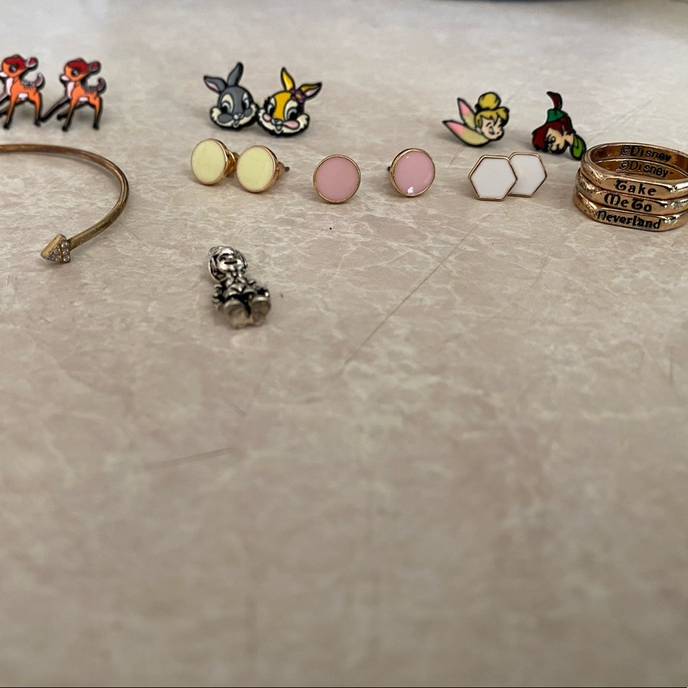 Lot of costume jewelry Disney